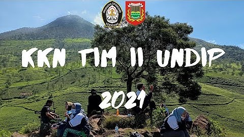 Video KKN TIM II UNDIP 2021 [ Desa Tlogomulyo, Kertek, Wonosobo ]