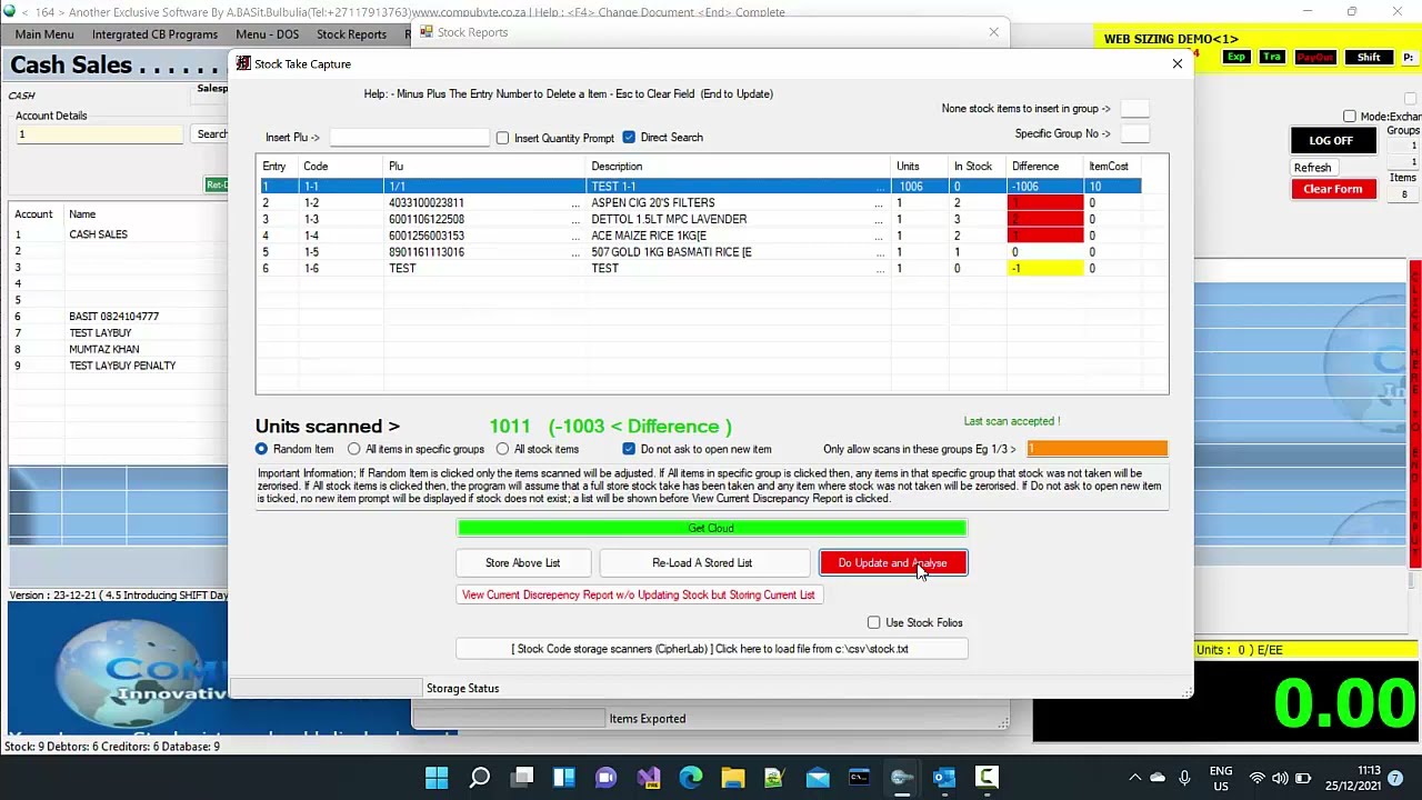 Compubyte CompuByte Tutorial - Stock Taking Made EASY ! - YouTube