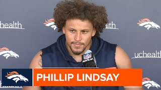 Phillip Lindsay sees calming influence of Joe Flacco in the huddle
