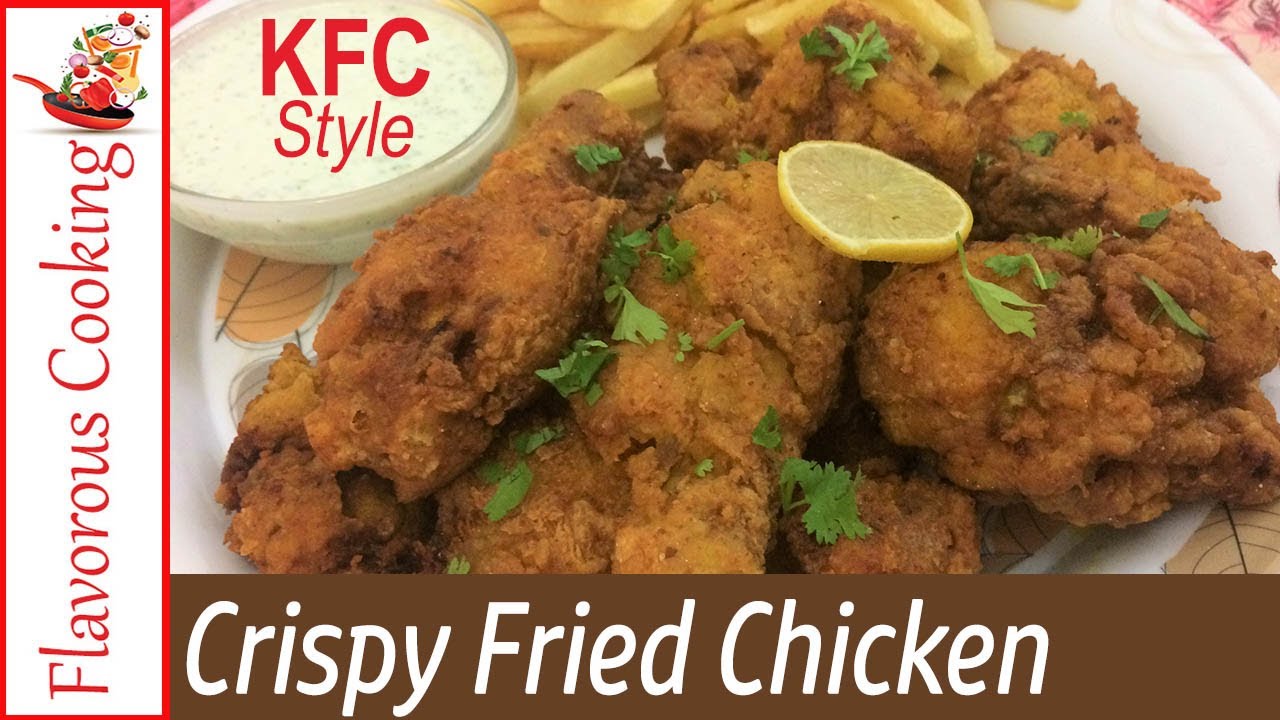 Crispy Chicken Fried KFC Style | Chicken Popcorn Recipe by Flavorous ...