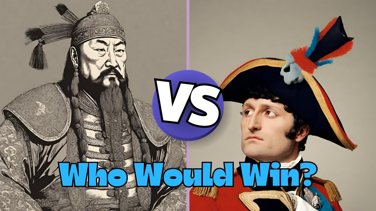 Genghis Khan vs Napoleon! Who would WIN? YouTube