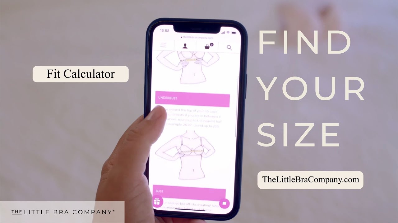 Fit Matters! Find your fit with our fit calculator. The Little Bra