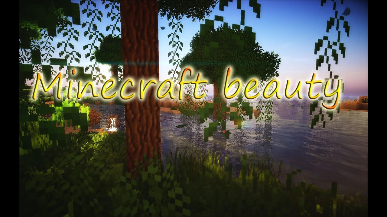 Matmos Minecraft Minecraft beauty (Combining shaders + matmos) - YouTube