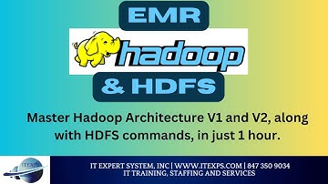 EMR Hadoop and HDFS Commands |#bigdata  |#hadooptutorial | #HDFS| #EMR | IT Expert System, INC