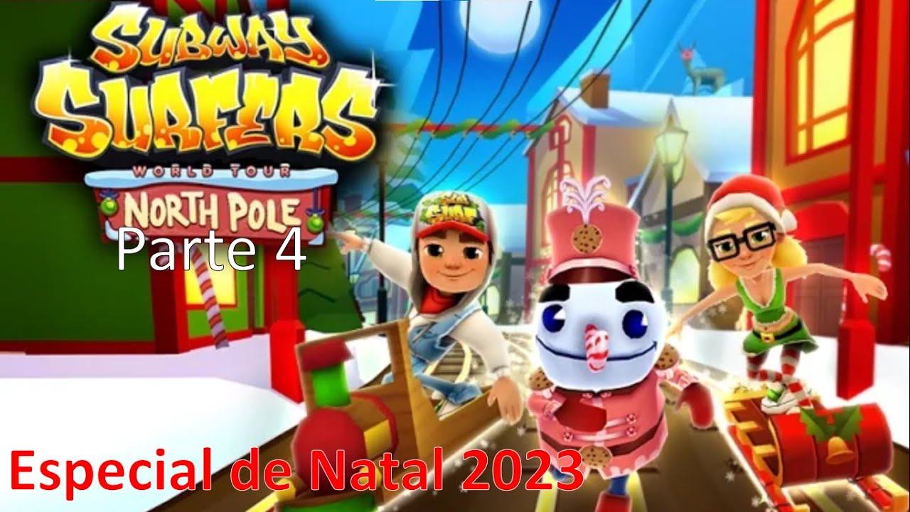 Subway Surfers atualizado novamente com tour no Polo Norte (NATAL) 