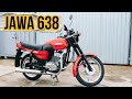 Мотоцикл Ява 638/Jawa 638 от мотоателье Ретроцикл.