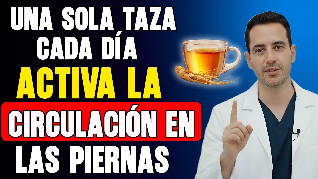 MAYORES de 60: Bebe estos 3 tés y recupera FUERZA en las piernas naturalmente