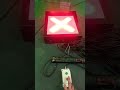 Testing Euro LED Crossing Traffic lights Red and Green IP65