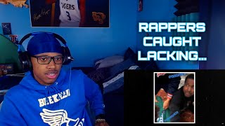 RAPPERS THAT GOT CAUGHT LACKING...😭 REACTION