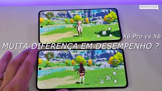 POCO X6 PRO vs POCO X6 5G | Tem MUITA DIFERENÇA em DESEMPENHO? Genshin Impact, PUBG + Benchmark