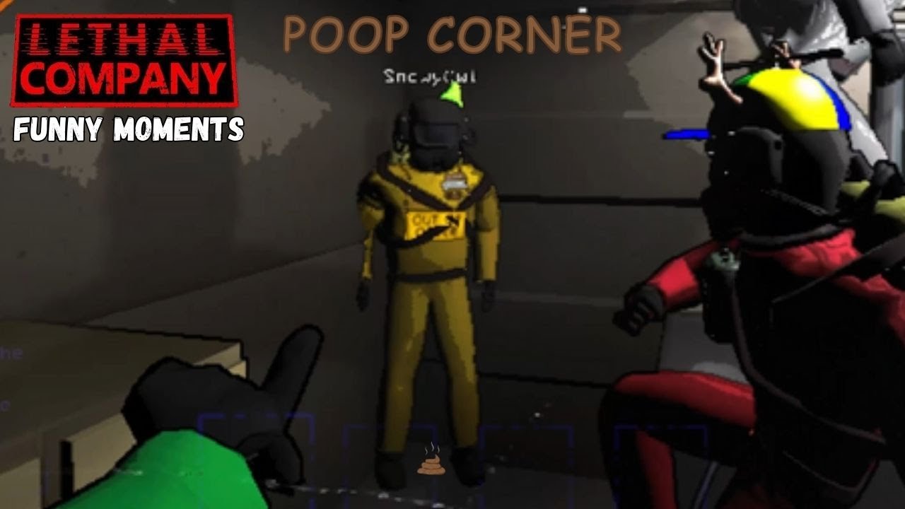Did he just POOP!? | Lethal Company Funny Moments