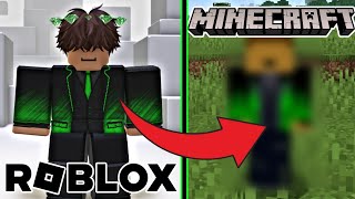 i turned my ROBLOX AVATAR into a MINECRAFT SKIN! screenshot 4