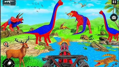 New Dinosour Hunter Game 3D Gun Games – Android Gameplay