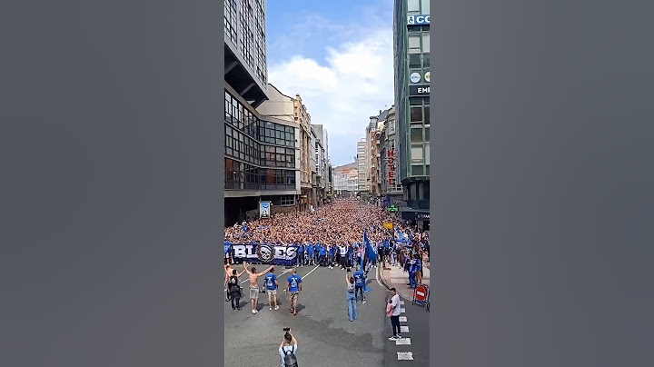 Deportivo La Coruna corteo before play offs match against Castellon 04.06.23 #amazing #ultras