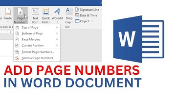 How to Add Pagination in Word | Step-by-Step Tutorial 📄🔢