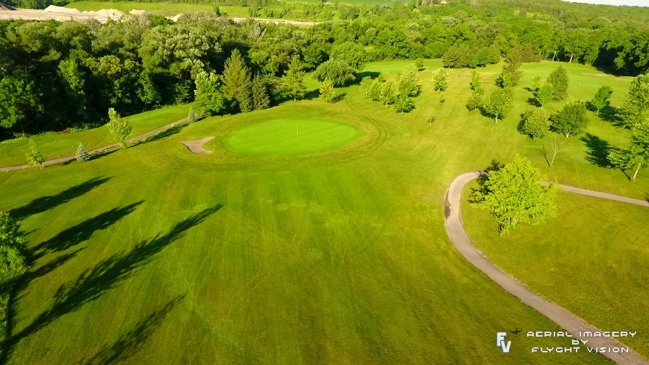 River Valley Golf Course Hole 6 Flyght Vision YouTube