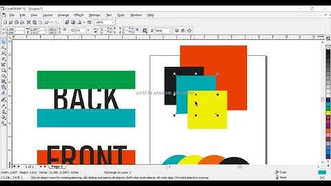 DTP WORKSHOP DAY 15 LAYER ORDER SETUP  CORELDRAW EXCELANKUSH ANKUSH GARG TUTORIALS | COREL IN HINDI