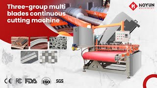 HOYUN Multi disc stone cutting machine/stone brick cutting machine/Automatic Mosaic Cutting Machine