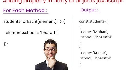 #26 How to add  Property to an array of objects In Tamil | JavaScript Object Methods