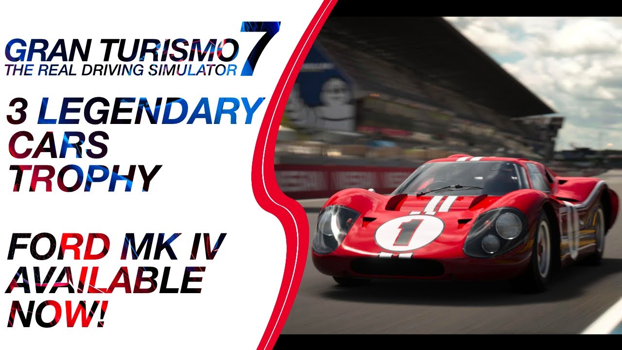 Gran Turismo 7: How to Get Three Legendary Cars Trophy