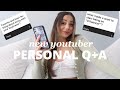 NEW YOUTUBER Q+A: get to know me