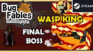 HOW TO BEAT THE WASP KING [INCLUDING CHOSEN MEDALS] - Bug Fables; the Everlasting Sapling Gameplay