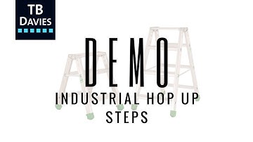 TB Davies Industrial Hop Up Work Platform