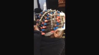 How to perm highlighted hair with Olaplex