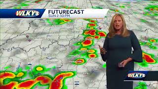 Hot and Unsettled Weather Pattern Continuing
