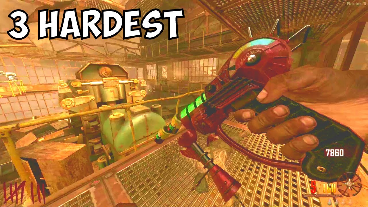 Я пытался пройти 3 САМЫХ СЛОЖНЫХ испытания комнаты возрождения в истории зомби