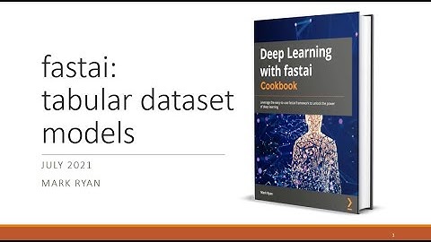 fastai tabular dataset models