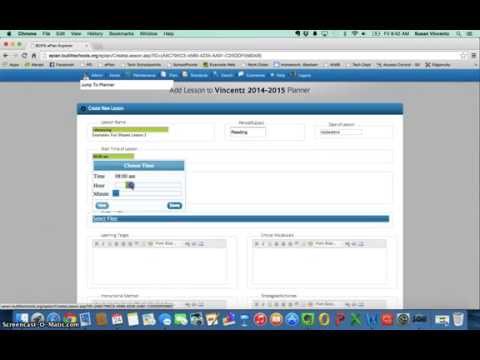 Creating Lesson ePlan