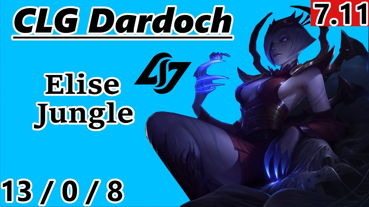 CLG Dardoch as Elise Jungle Full Gameplay S7