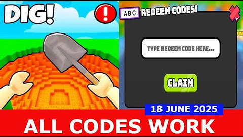 *ALL CODES WORK*⛏️ Dig to Earth