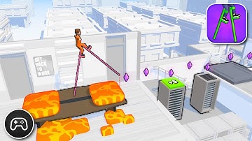 Stilts Run - Gameplay Walkthrough Part 11 - Quick and Fun Puzzle Game (iOS, Android)