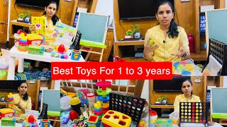 Building Blocks For Kids | How To Build  Lego Table And Chair | Block Toys | 2 Year Baby Making Home