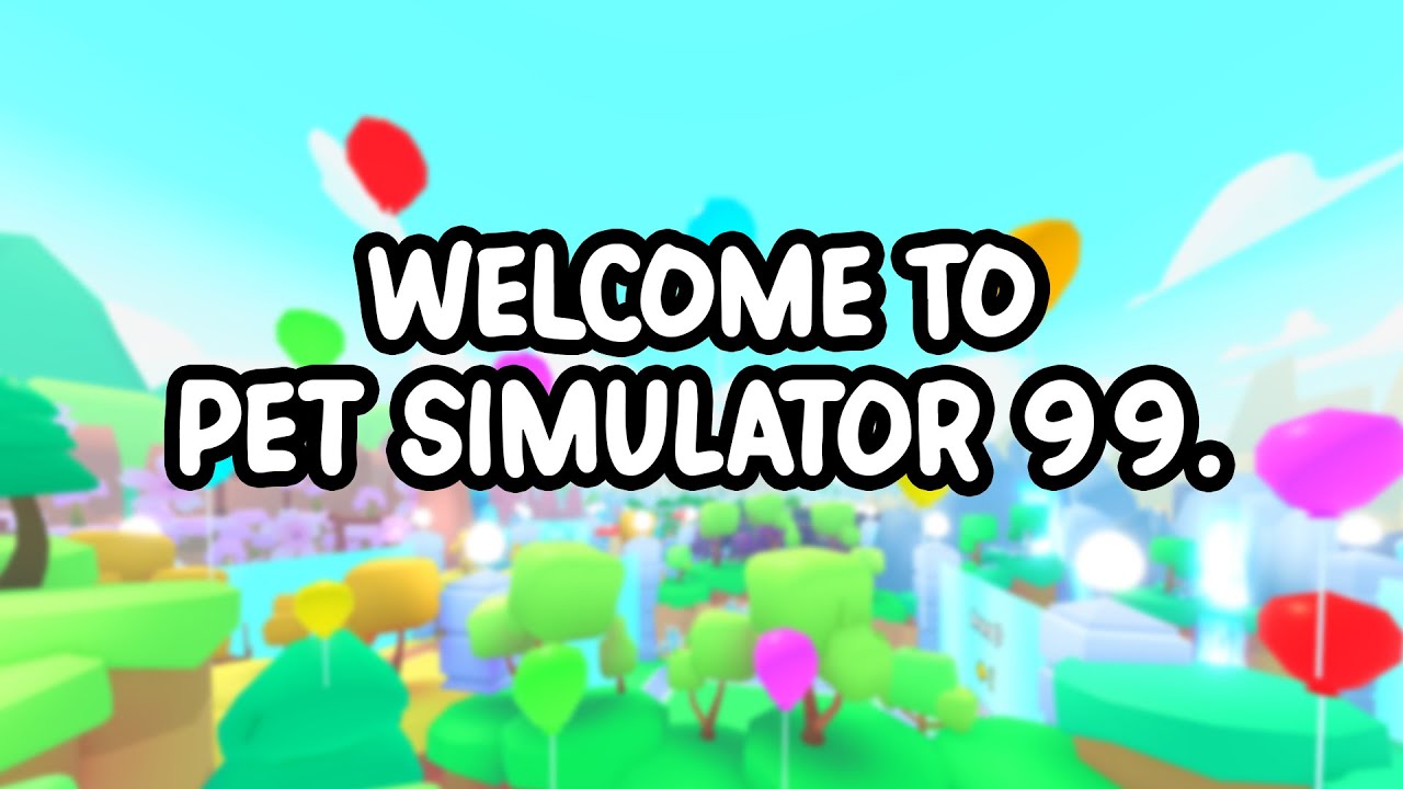 Pet Simulator 99 *RELEASED* a New Game 