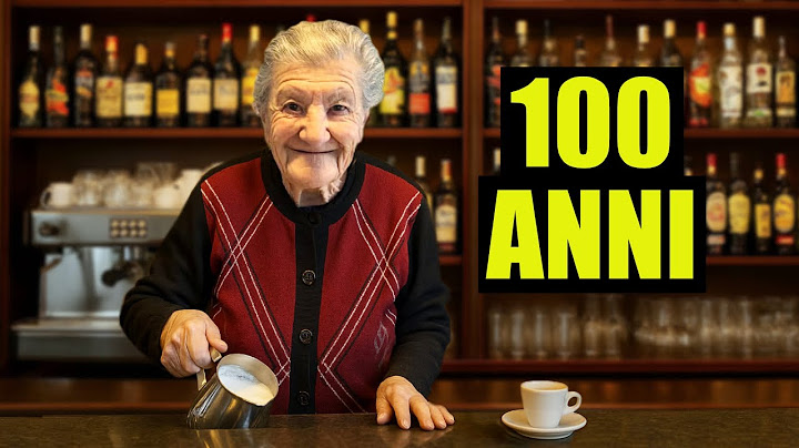 THE OLDEST ITALIAN BARISTA - thepillow
