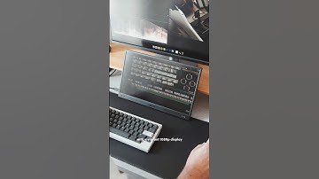 A Convenient & Easy Desk Setup Upgrade! #ASUS #ASUSSeeTheUnseen #Zenscreen #MB166CR #portablemonitor