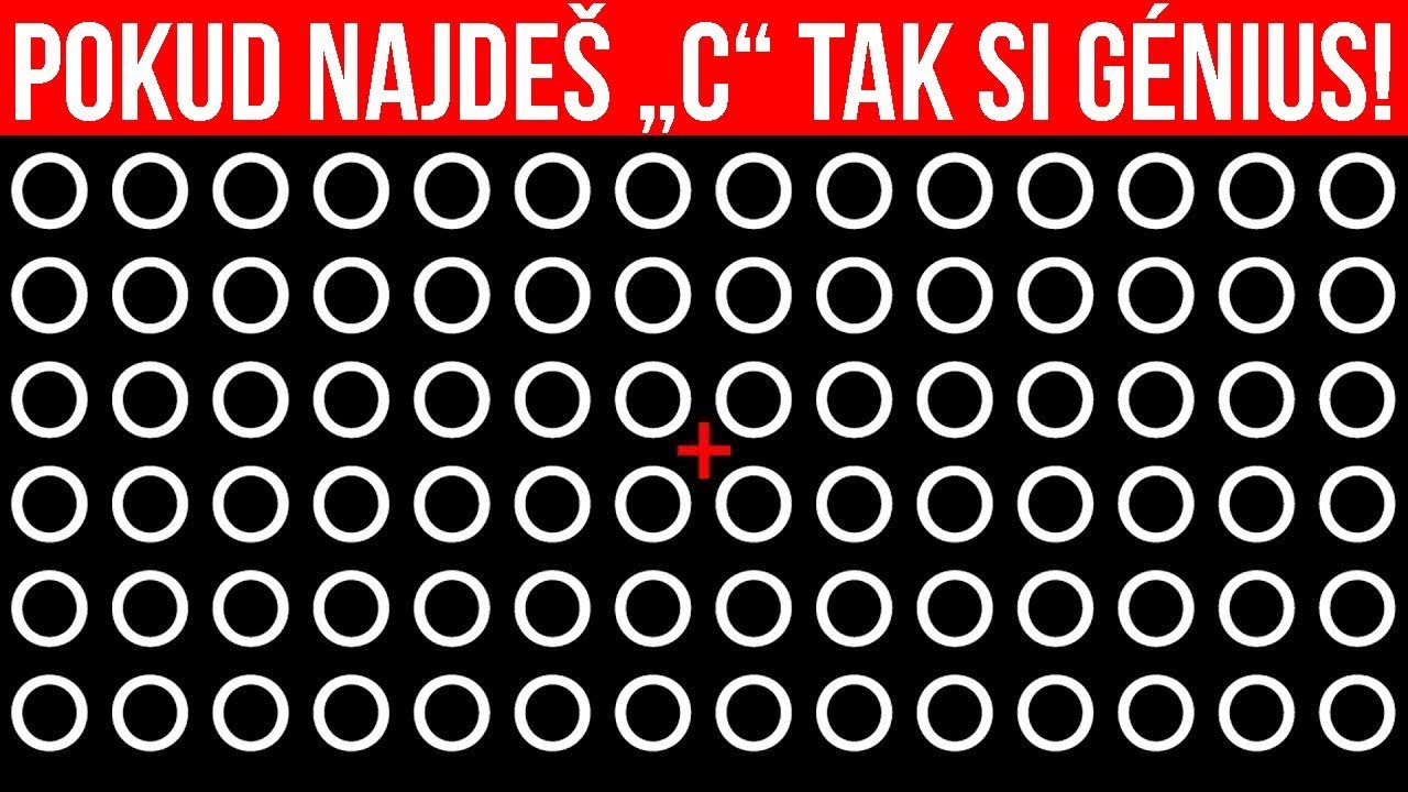 POUZE 4% LIDÍ ZVLÁDNOU TENTO TEST!