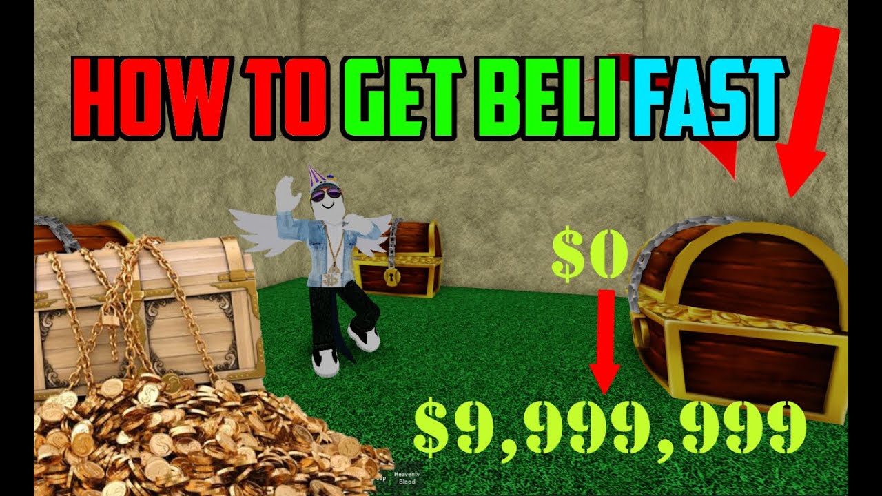 How to Get Beli Fast in Blox Fruits!!! 