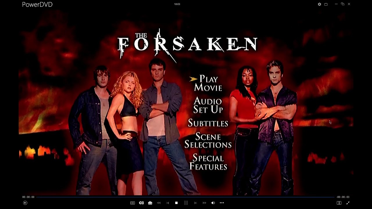 Opening To The Forsaken 2001 DVD Side B