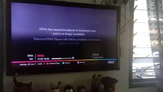 Astro DLVA SD Tamat siaran