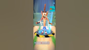 CRASH BANDICOOT ON THE RUN #gameplay #shorts #video #crashbandicoot