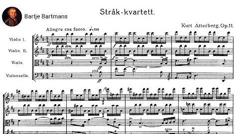 Kurt Atterberg - String Quartet No. 2, Op. 11 (1918)