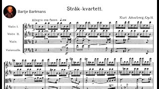 Kurt Atterberg - String Quartet No. 2, Op. 11 (1918)