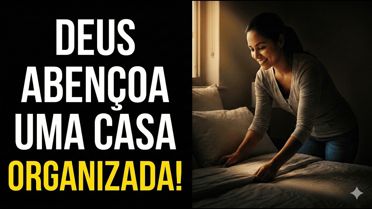 ORGANIZAR, LIMPAR E ORAR MUDA A SUA VIDA!