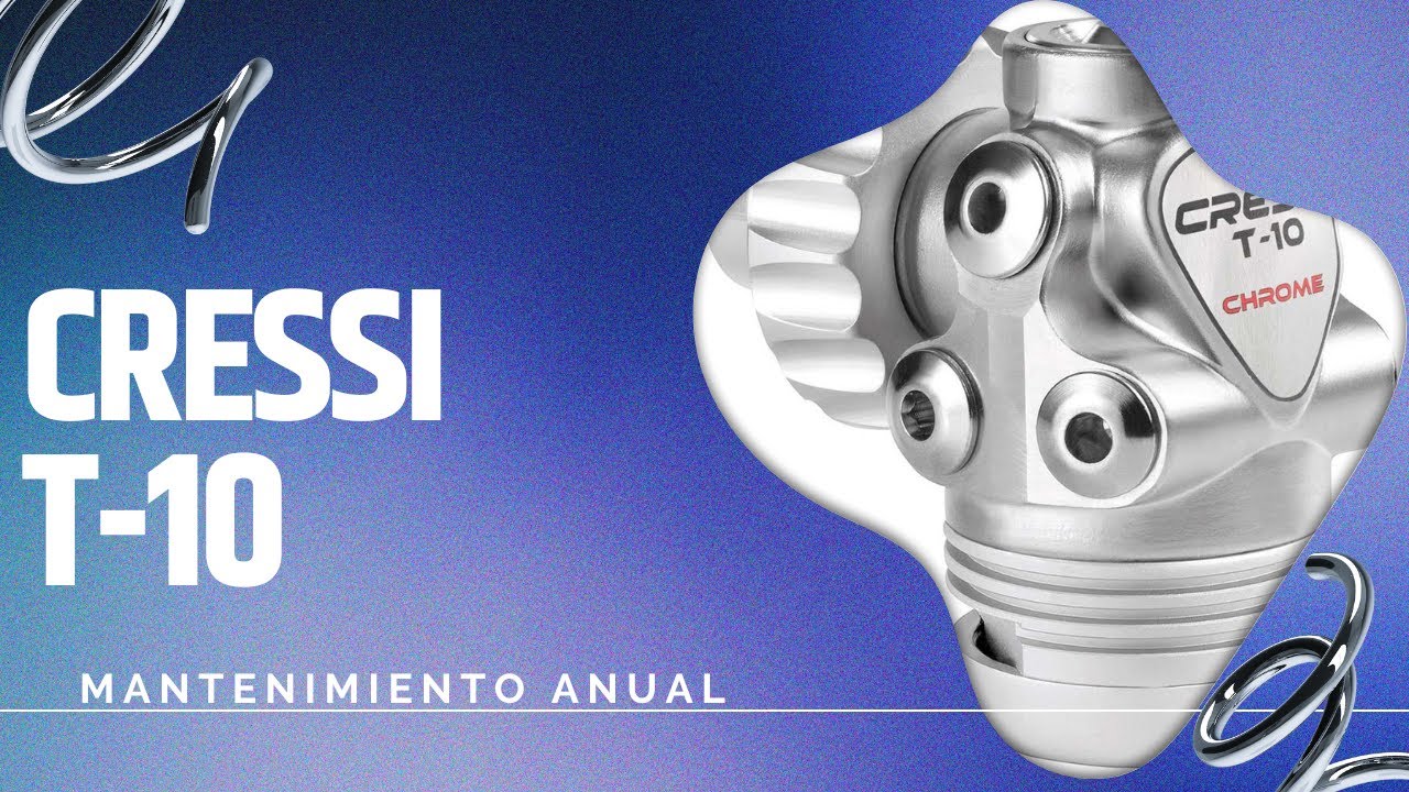 Com fer el manteniment anual d'un regulador de busseig Cressi T-10