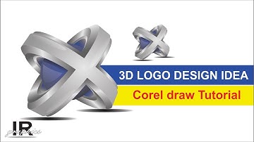 3d logo design ideas coreldraw tutorial - ir graphics