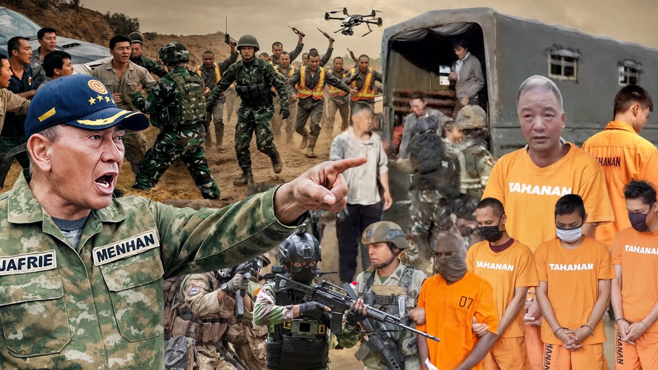 MENHAN SJAFRIE NGAMUK! 26 WNA CHINA Berhasil Ditangkap Usai Penyerangan TNI di Tambang Emas Ketapang